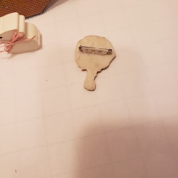 Cross-stitch Mini Easter Basket with Handmade Items Inside - Picture 5 of 5